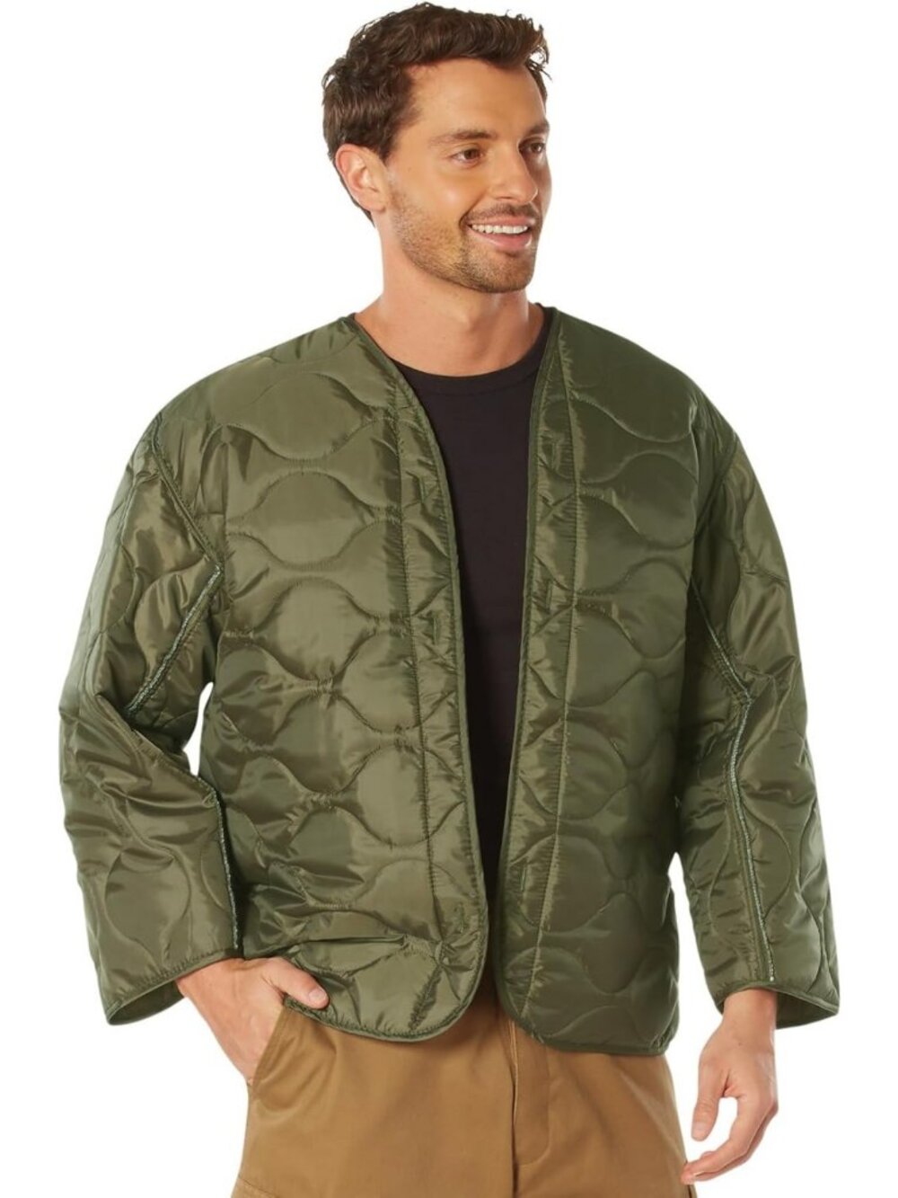 Versatile Military Field Jacket Liner | Warm, Lightweight, Perfect for Layering